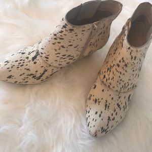 Matisse Nugent Cowhair booties